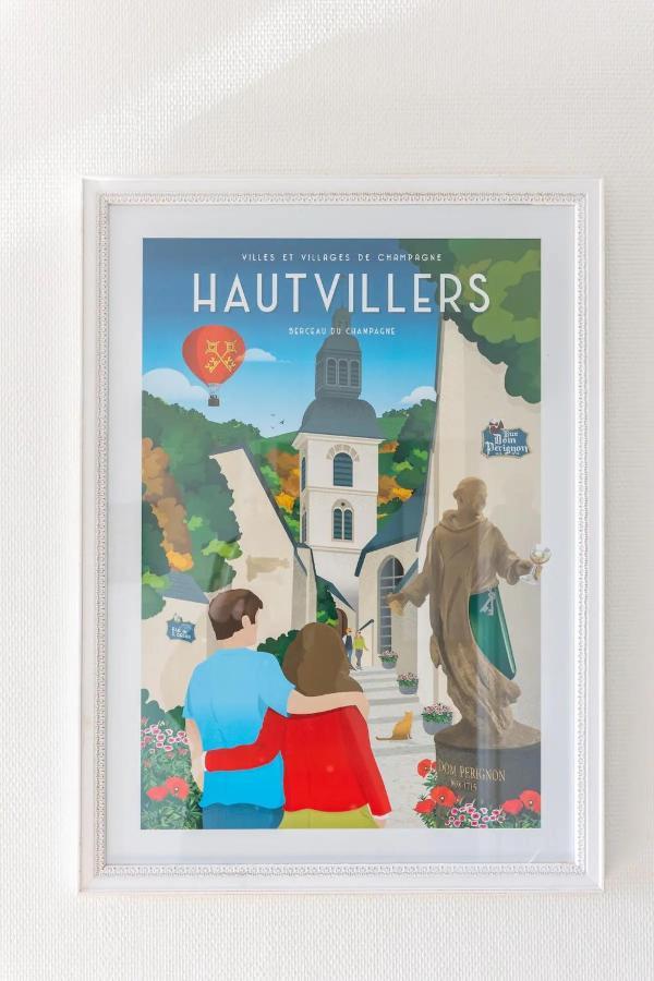 Superbe Studio 'Chardonnay' Avec Vue Sur La Vallee Hautvillers Ngoại thất bức ảnh